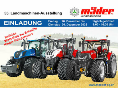 2025 55 landmaschinen ausstellung maeder ag